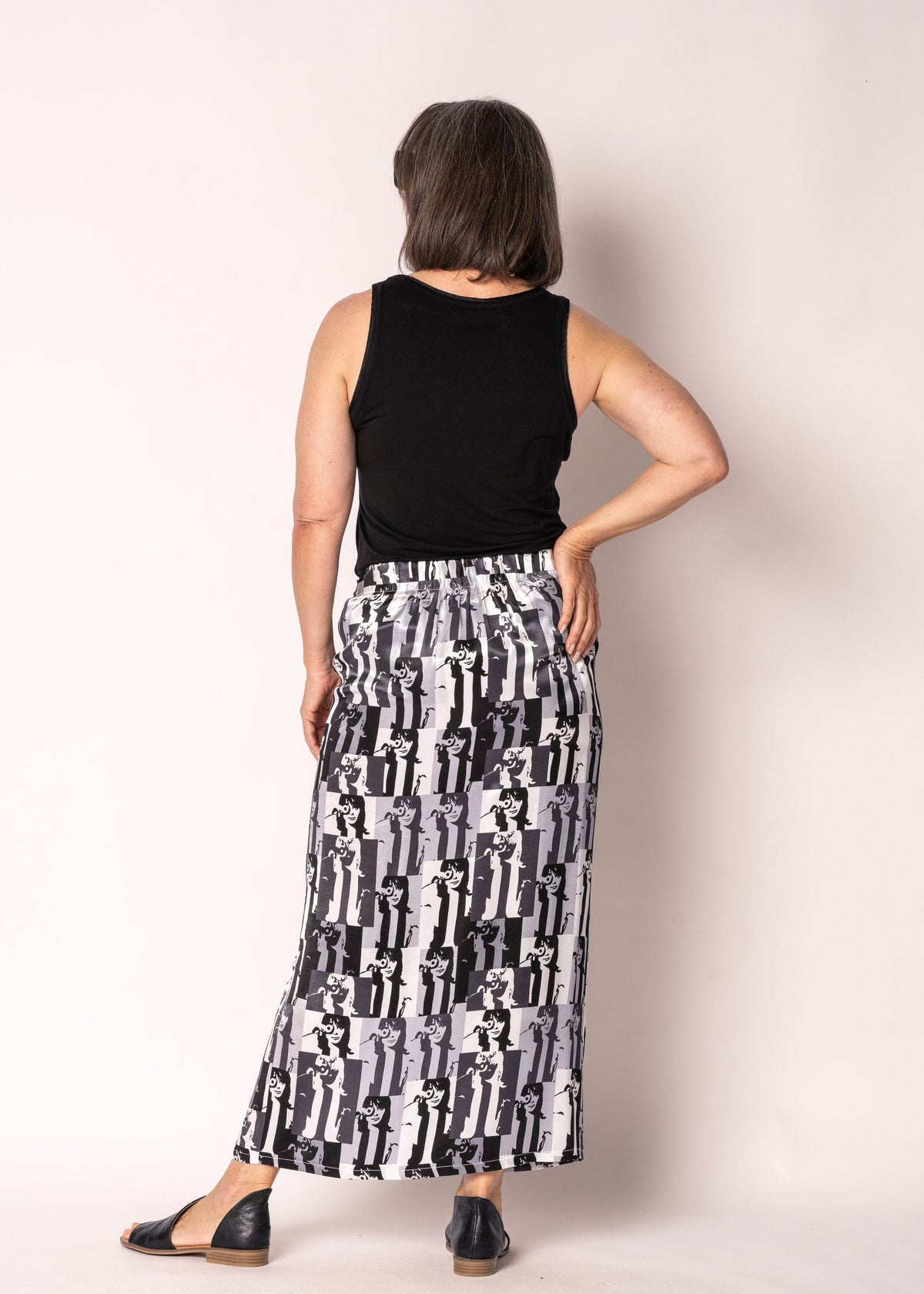 Gracina Skirt in Granite