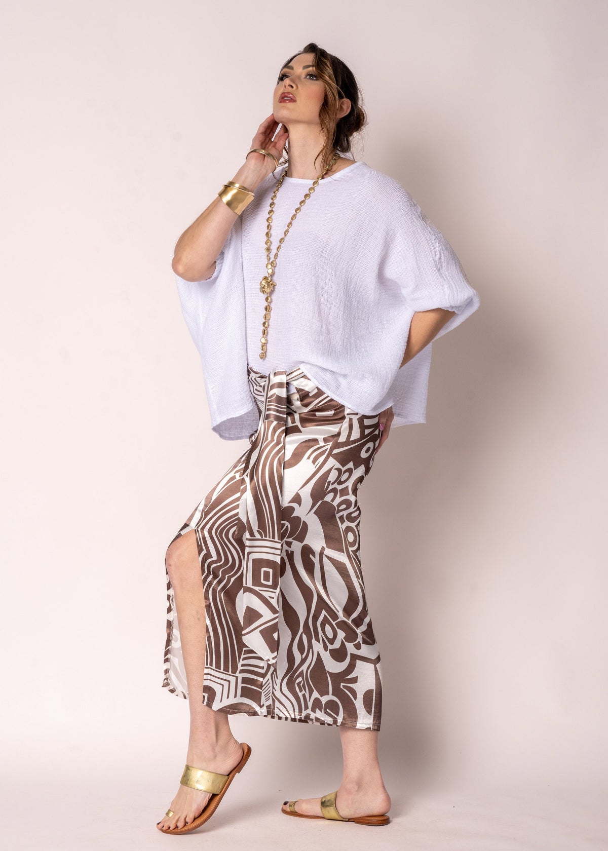 Gracina Skirt in Mocha