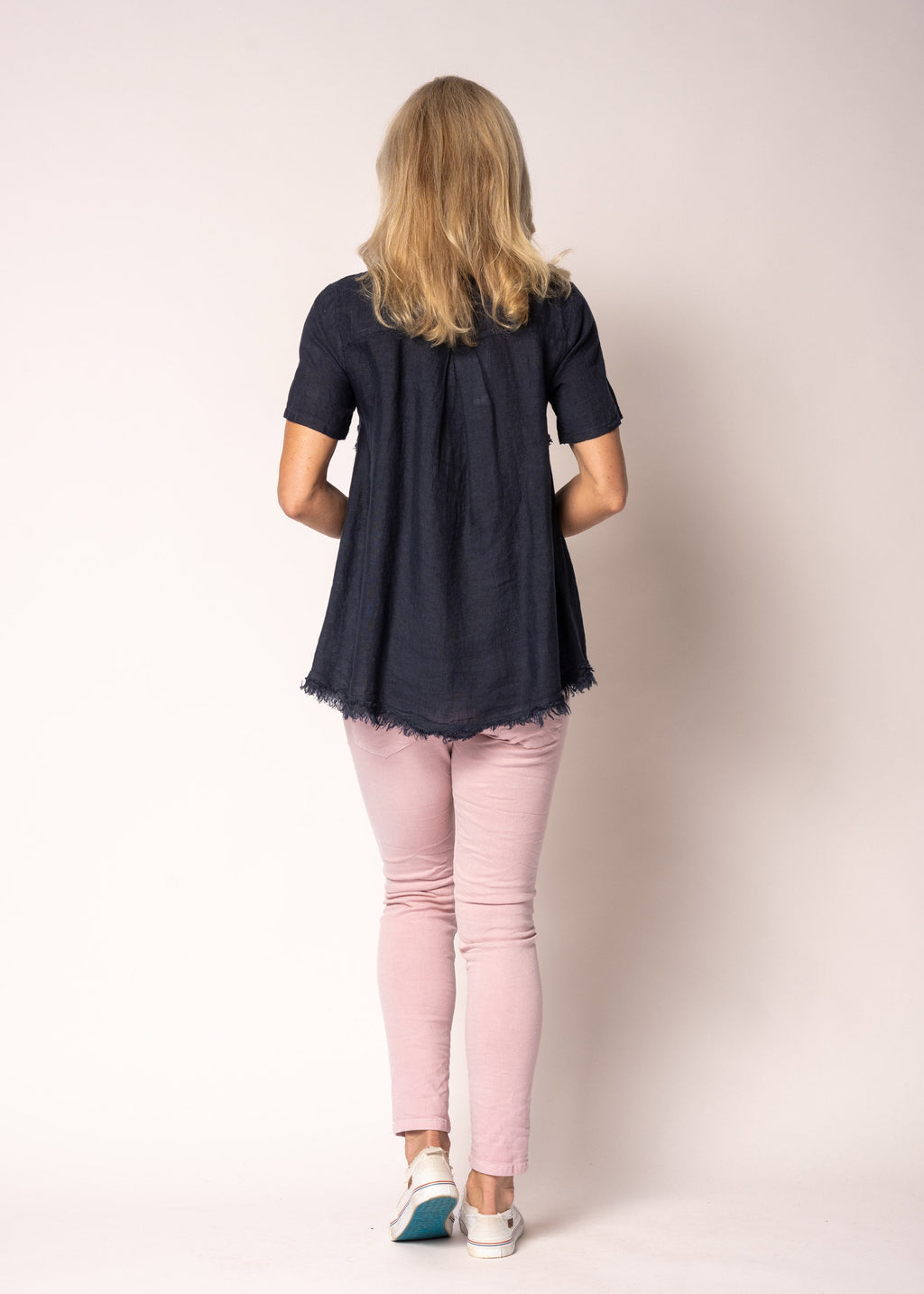 Orlanda Top in Navy