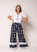 Rayna Linen Pant in Navy