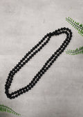 Naomi Pearl Necklace in Onyx