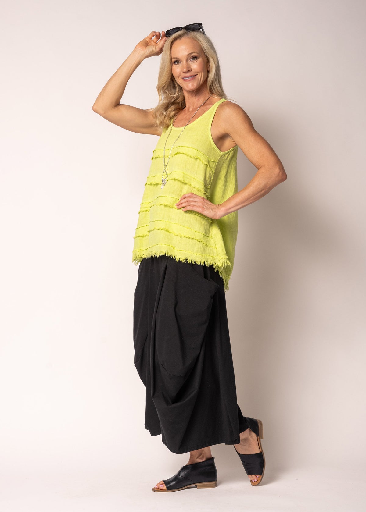 Natalia Pants in Onyx