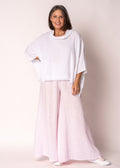 Diana Linen Pant in Modena Pink