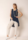 Clover Linen Pants in Latte