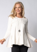 Amelinda Top in Cream