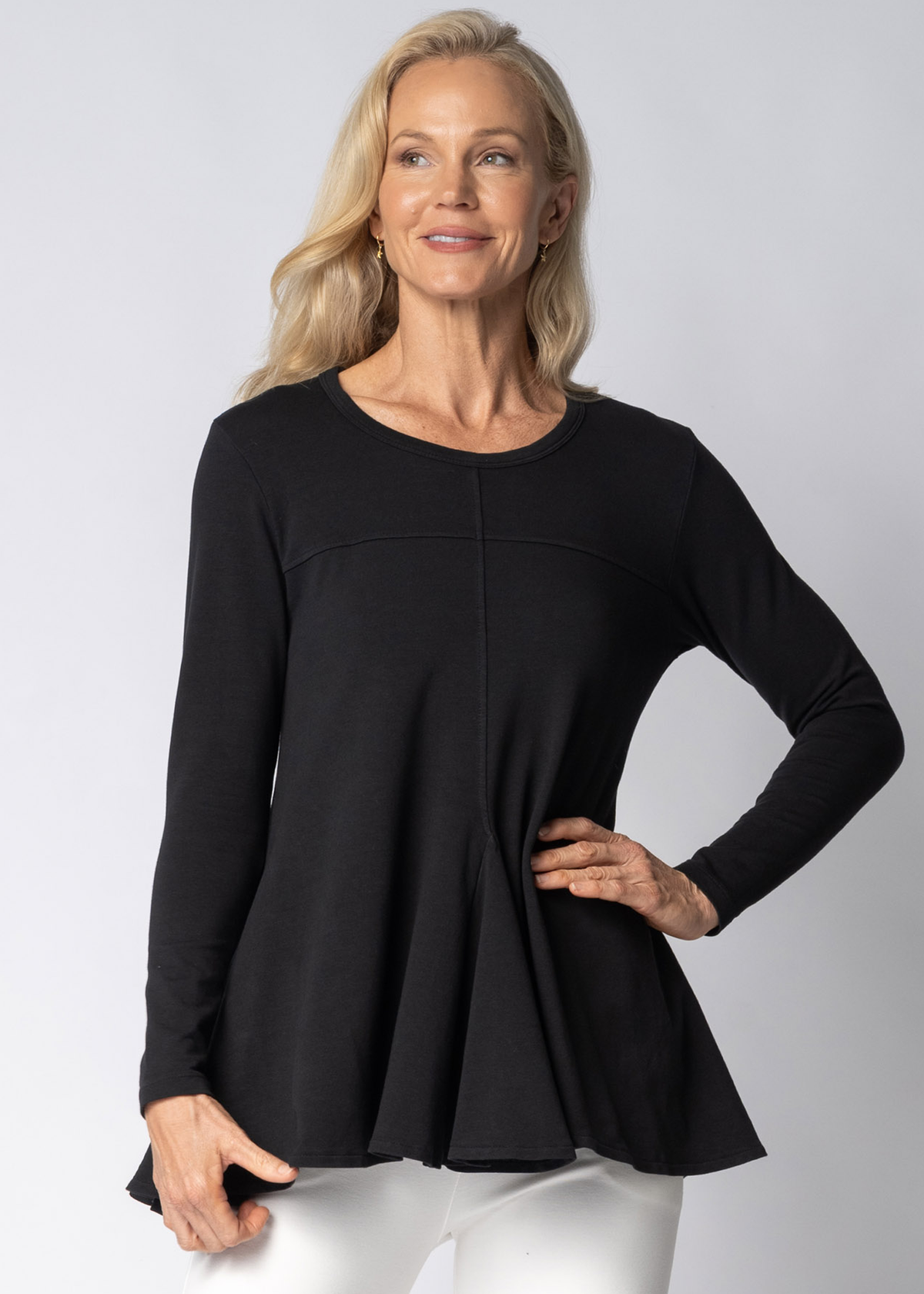 Amelinda Top in Onyx