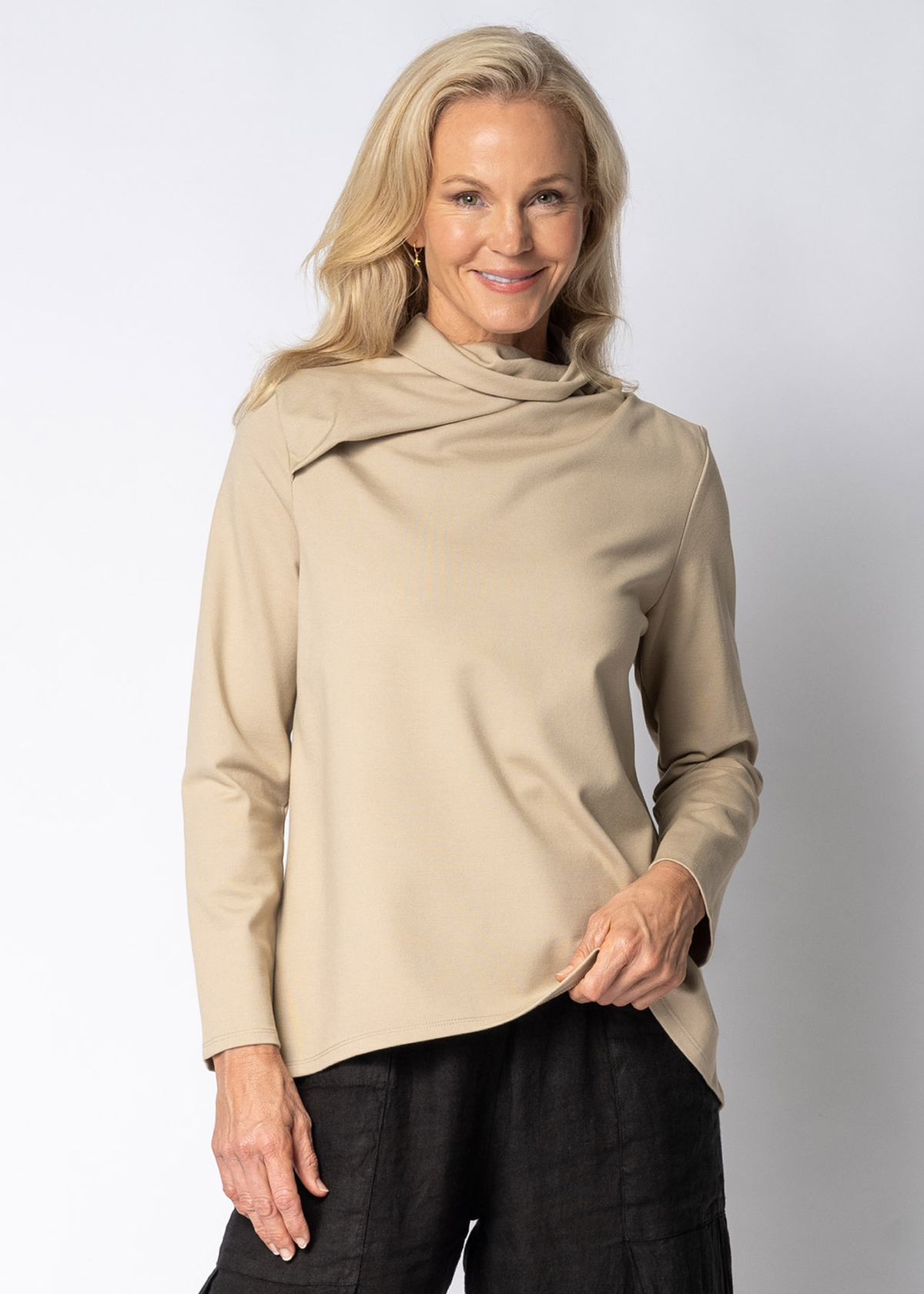Arlina Top in Latte