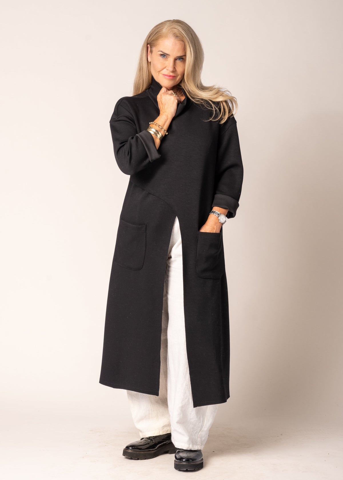 Heirani Dress in Onyx