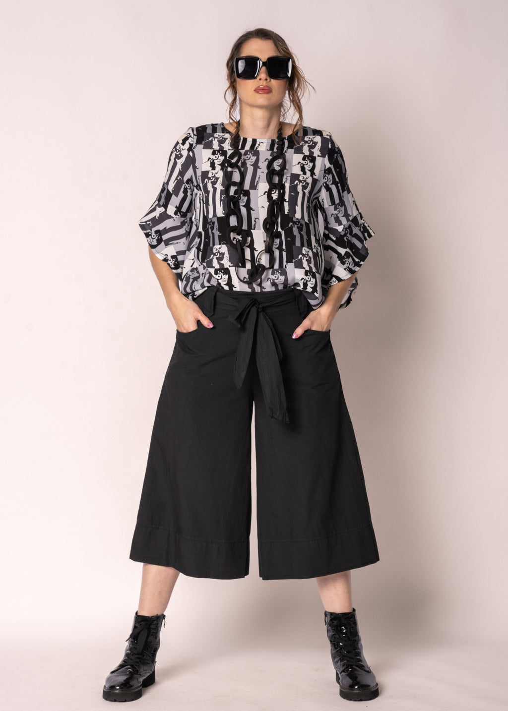 Malika Pants in Onyx