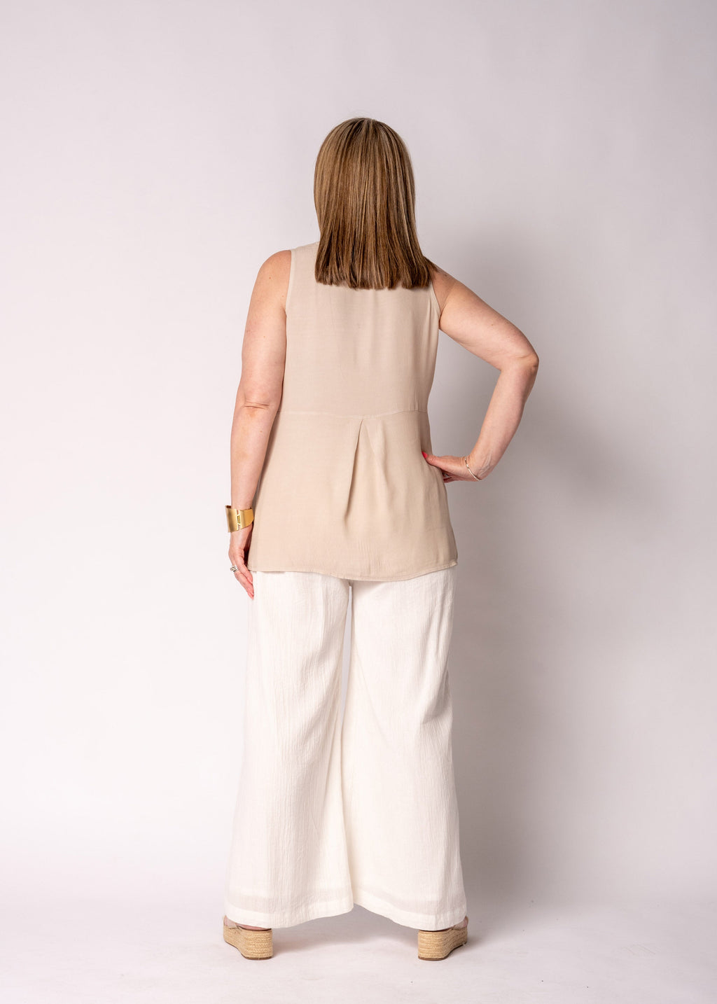 Esmira Top in Latte