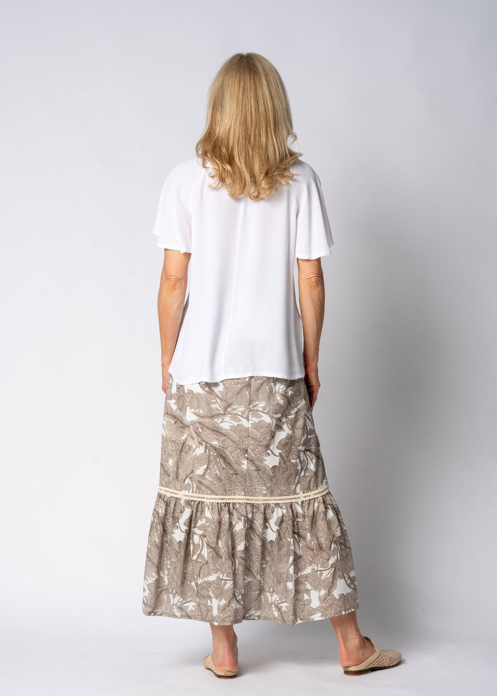 Brontia Top in White