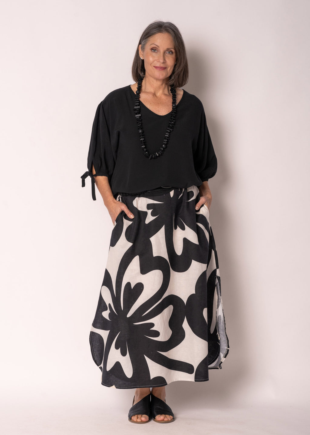 Dinara Top in Onyx