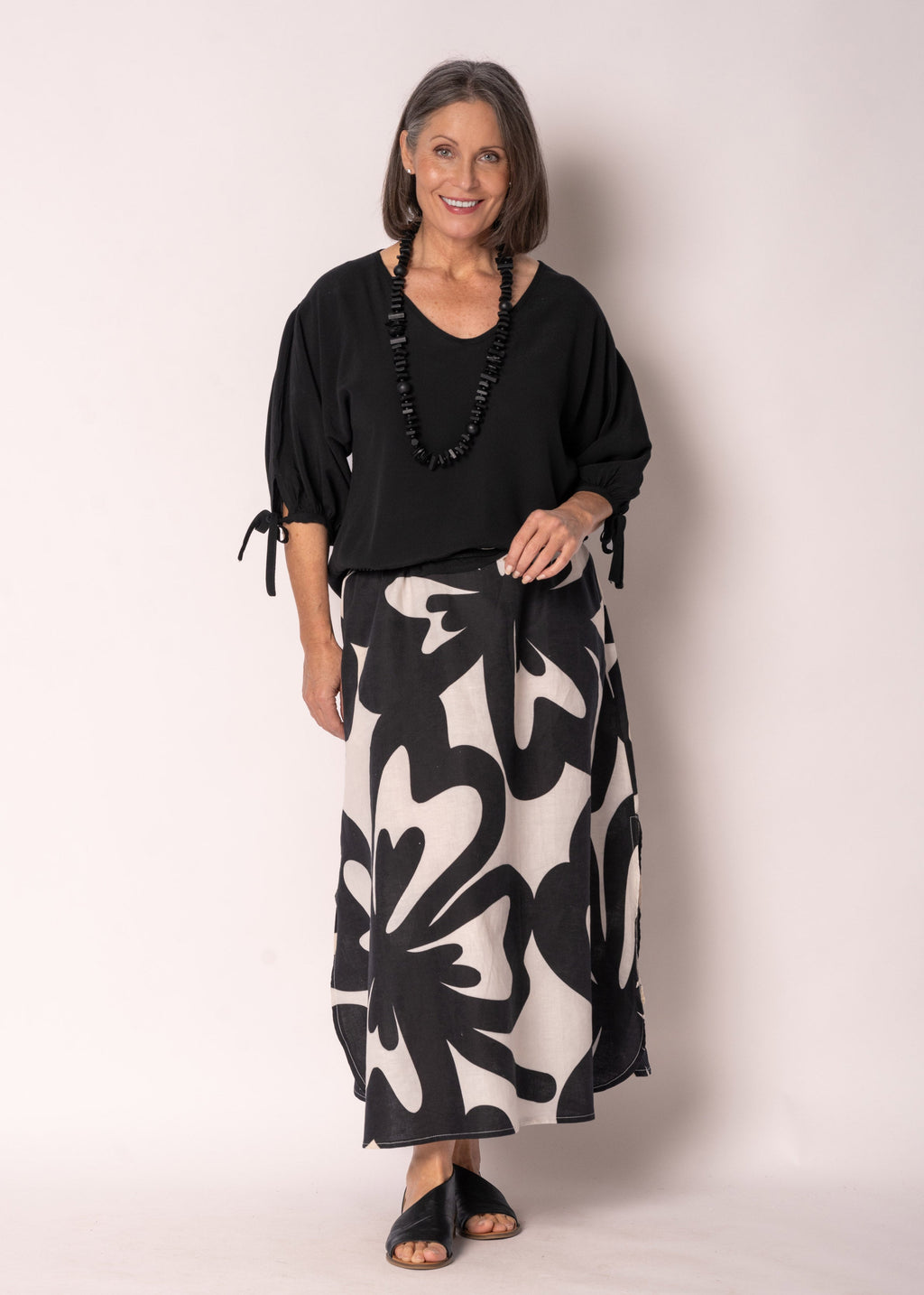 Dinara Top in Onyx