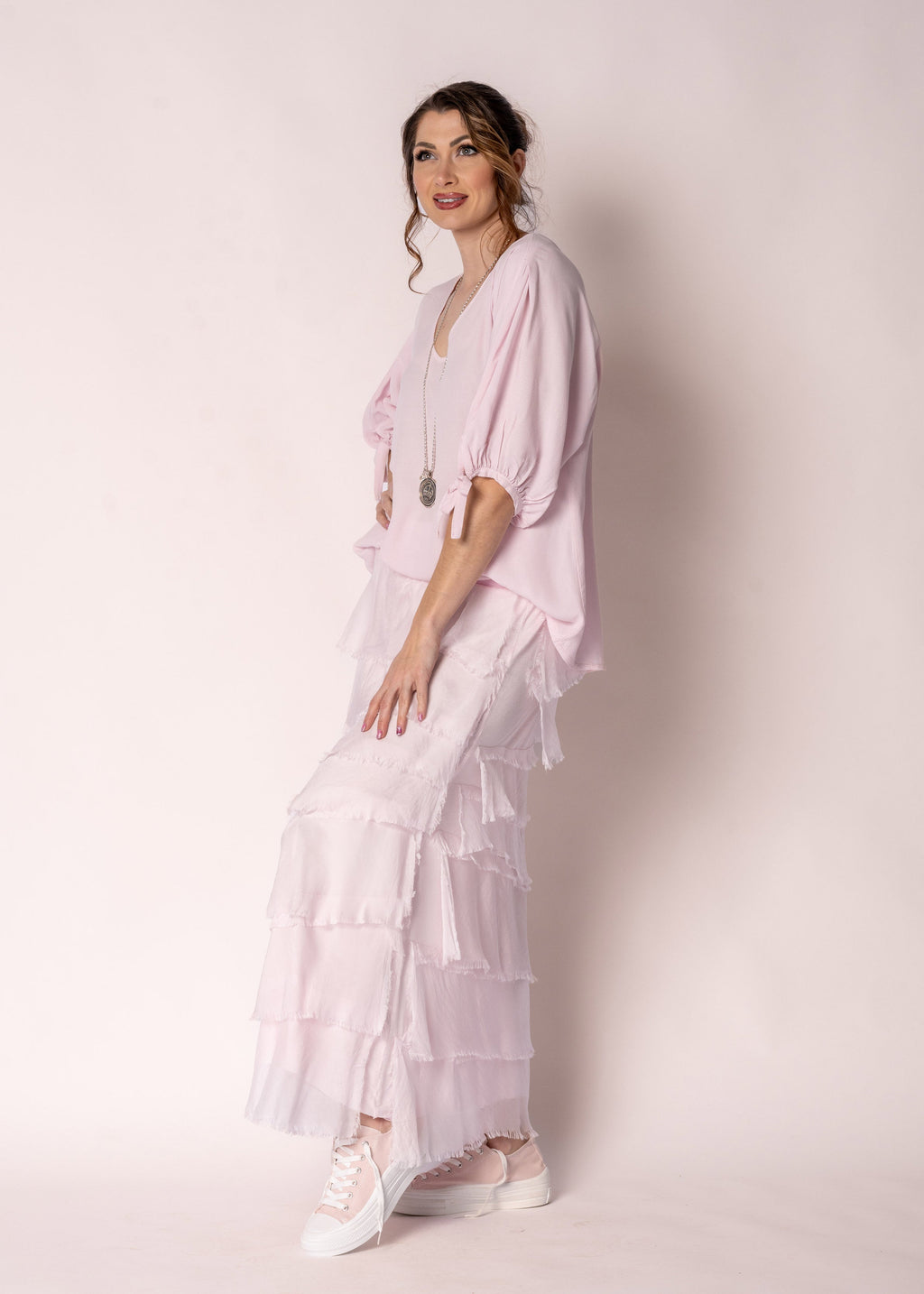 Dinara Top in Modena Pink