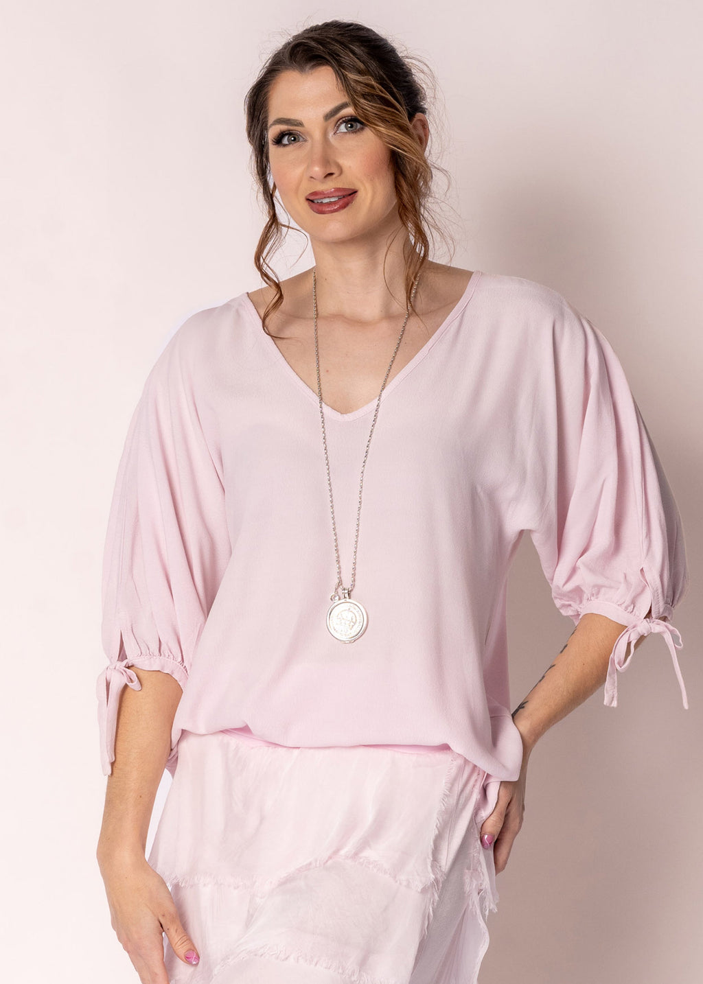 Dinara Top in Modena Pink