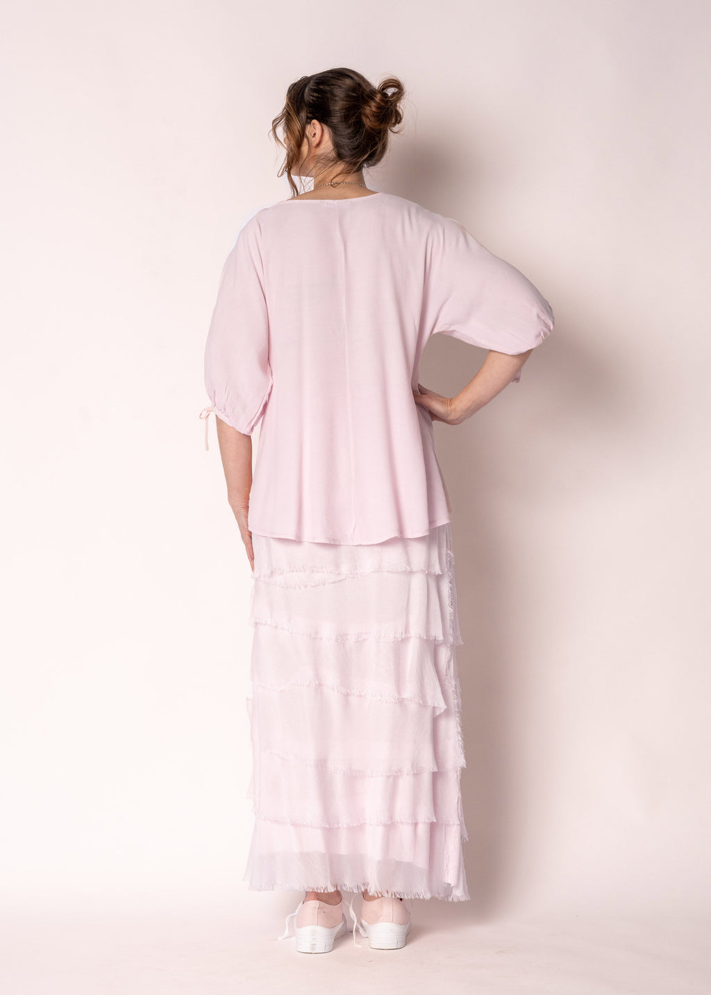 Dinara Top in Modena Pink