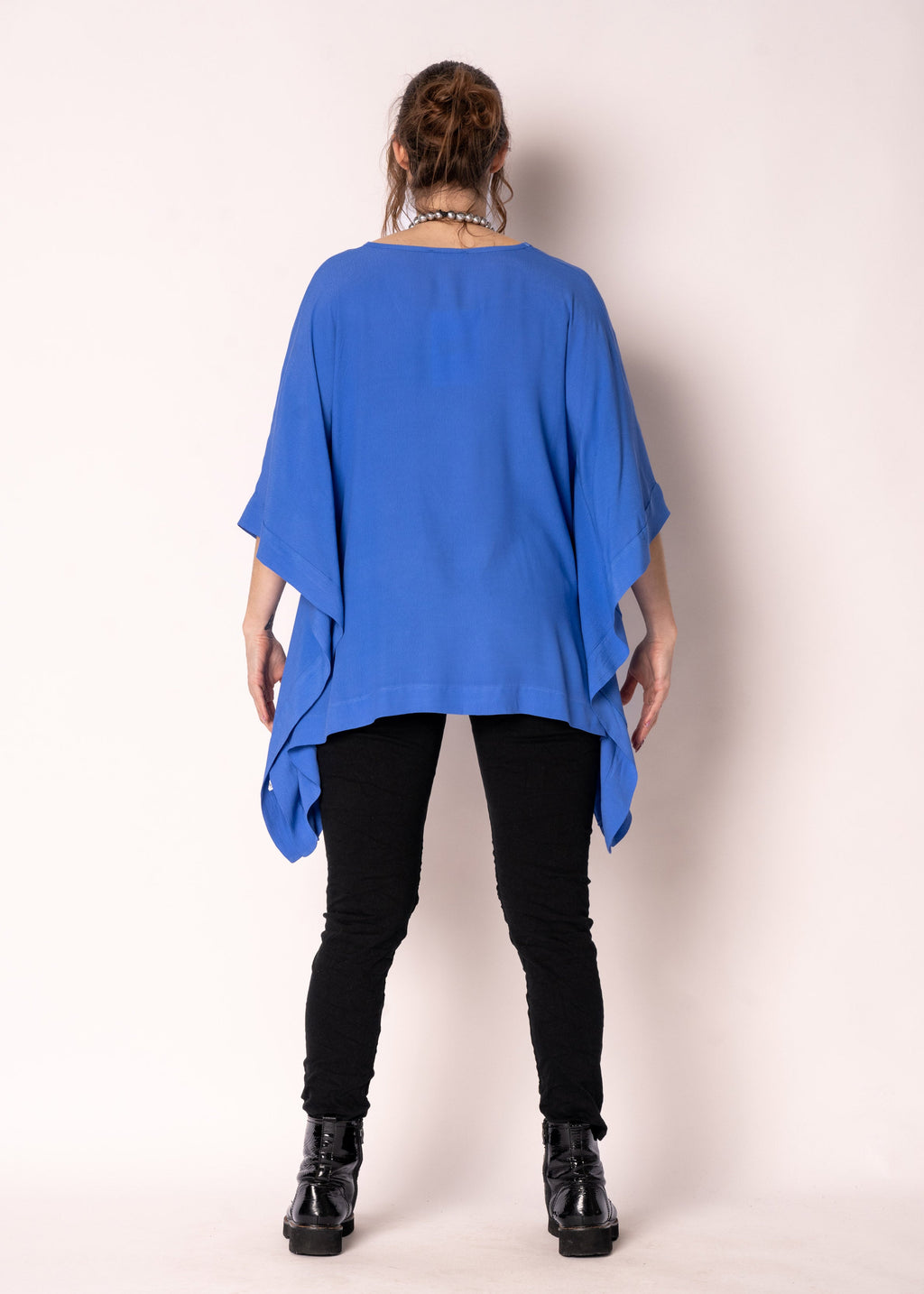Brontie Top in Positano Blue