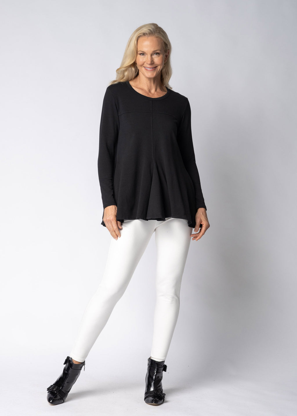 Amelinda Top in Onyx