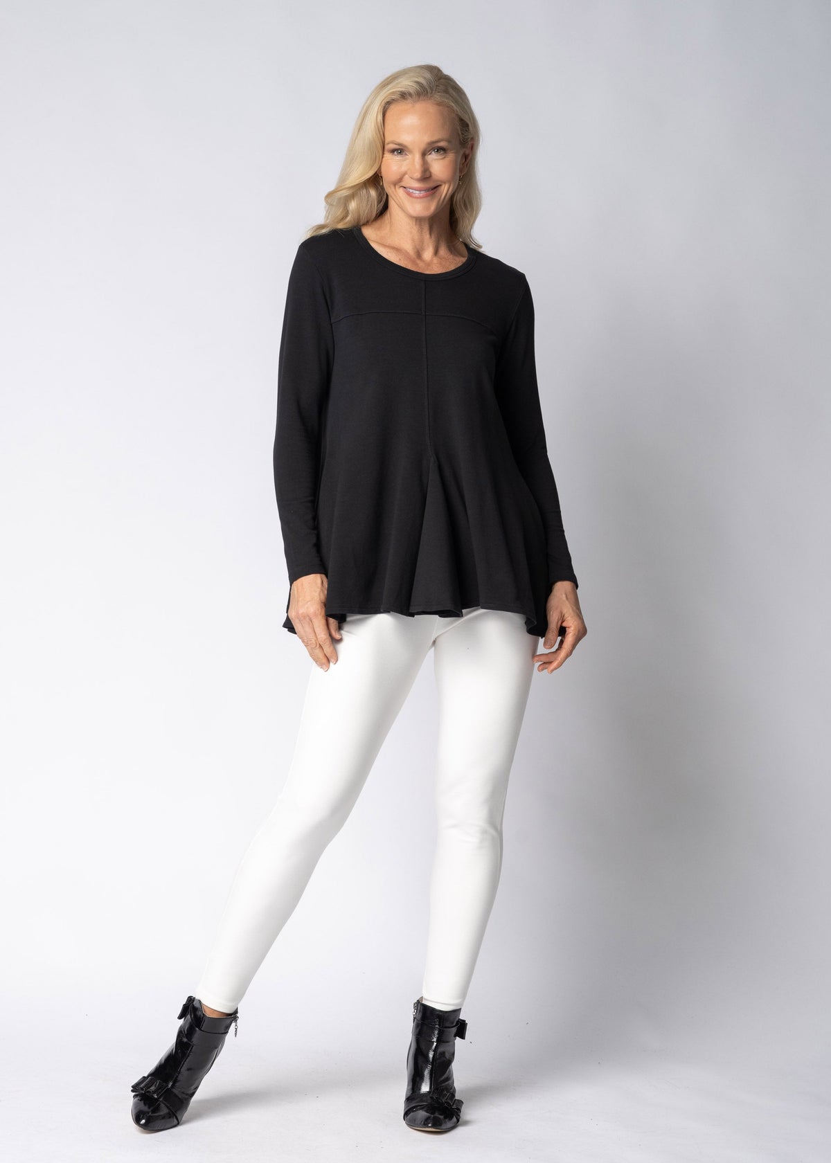 Amelinda Top in Onyx