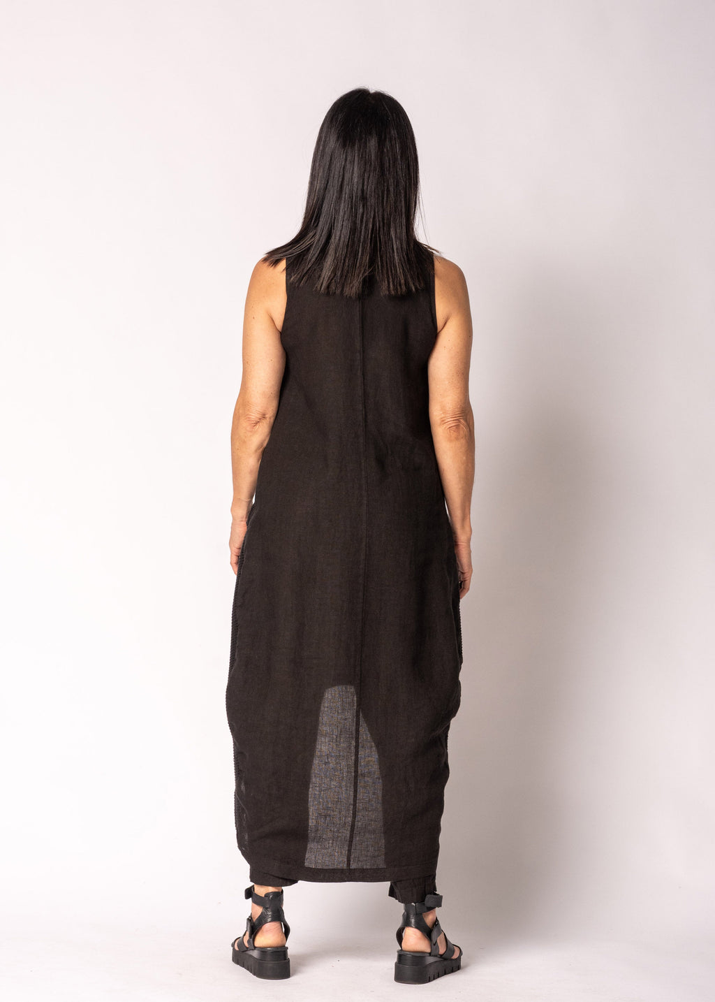 Alette Dress in Onyx
