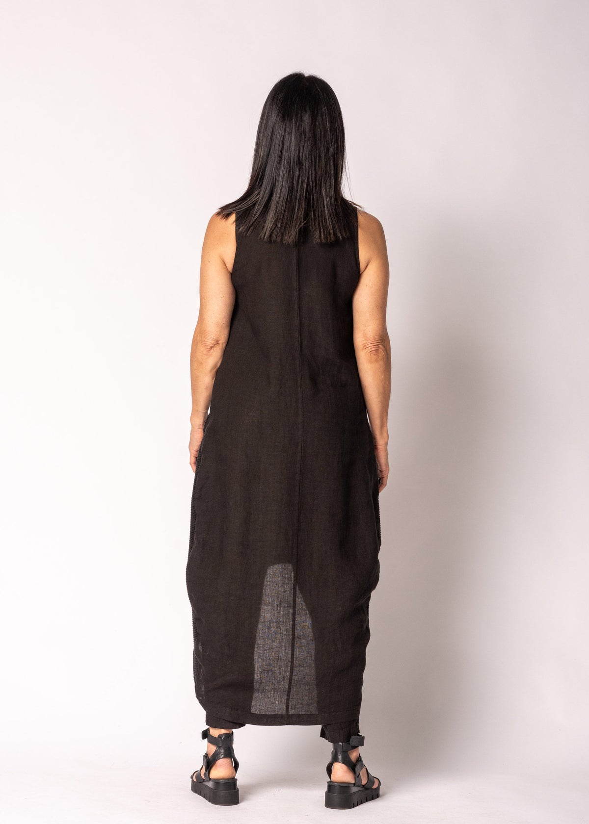 Alette Dress in Onyx