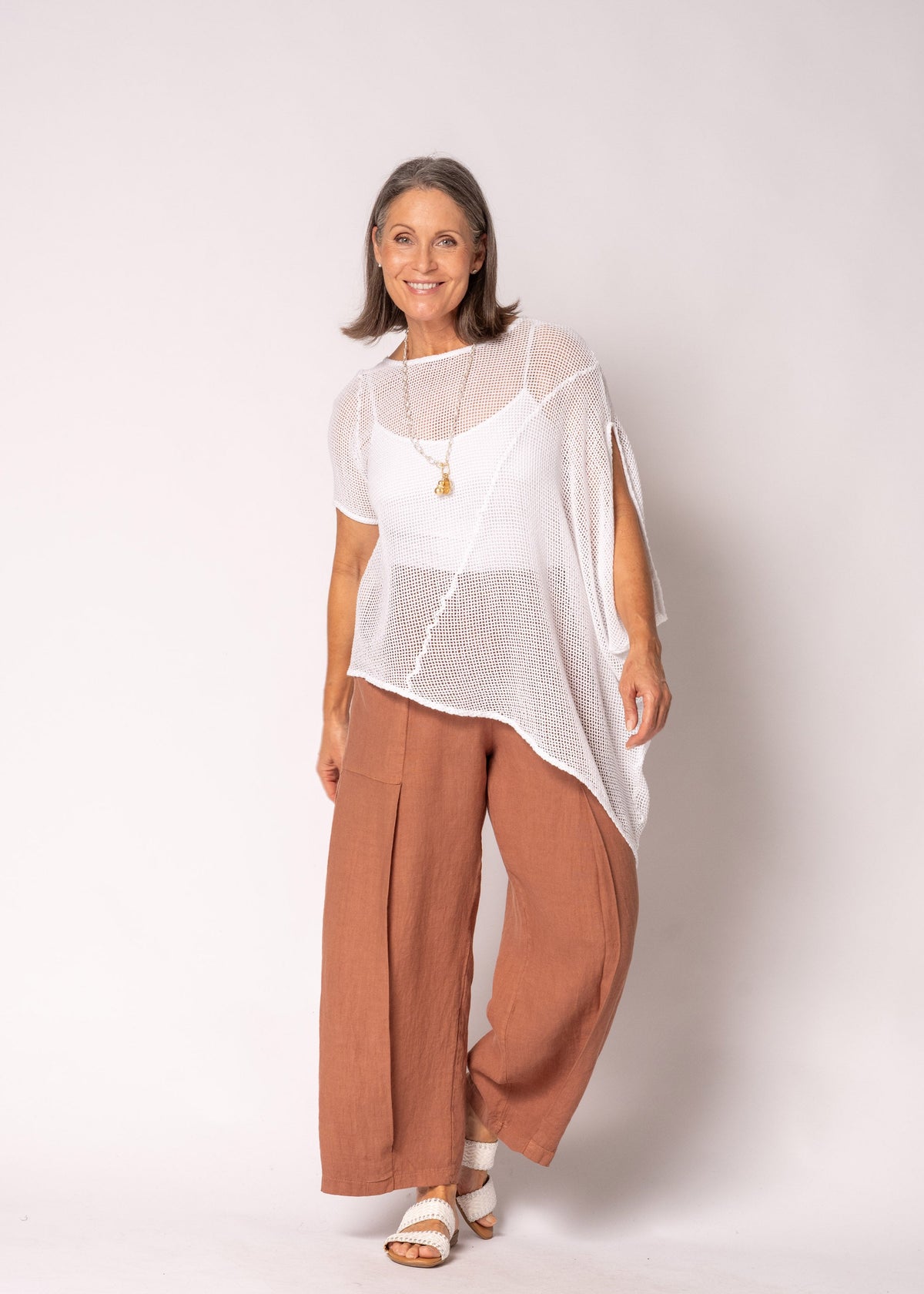 Elloway Cotton Top in White