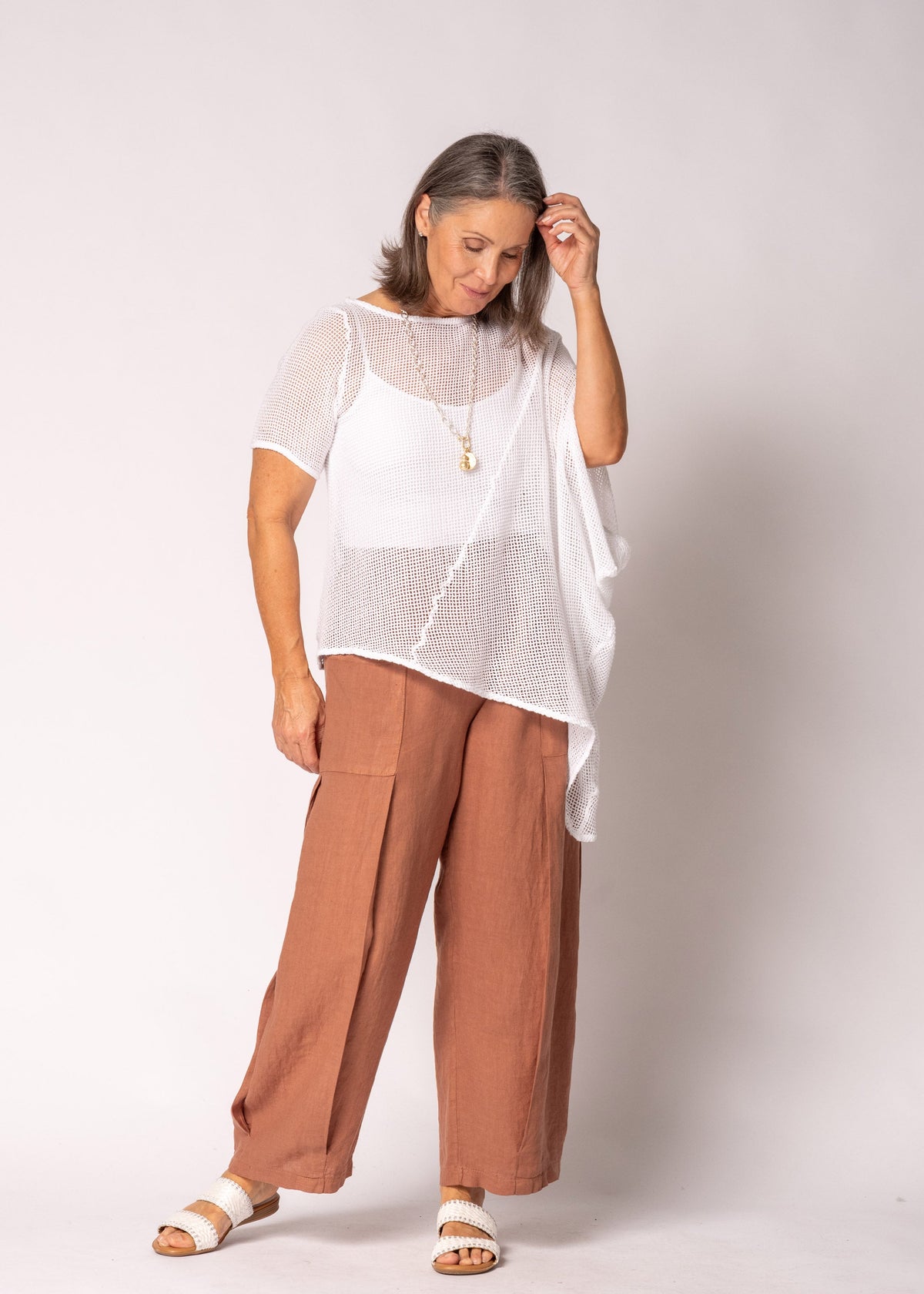 Elloway Cotton Top in White