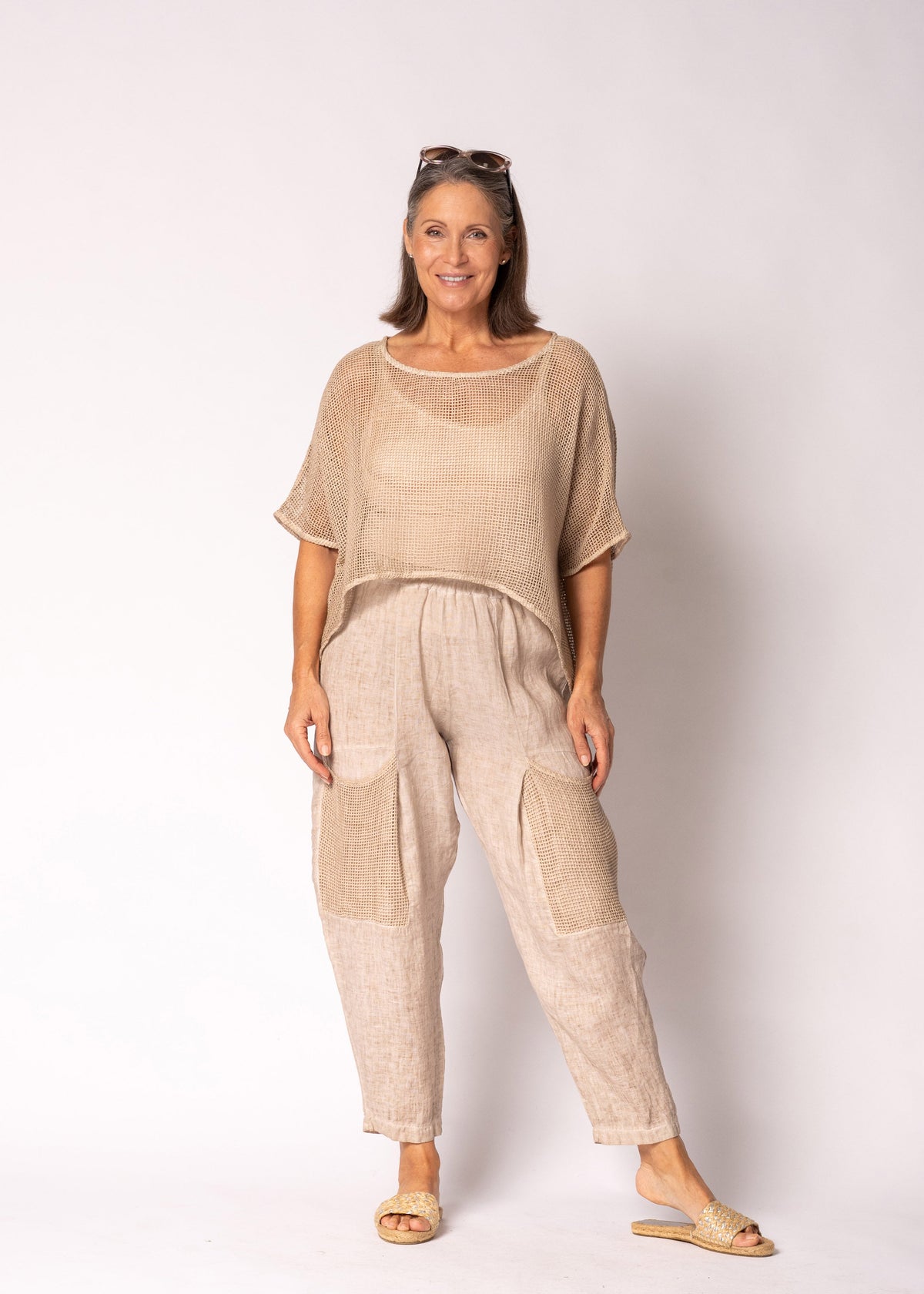Lunaria Pants in Antique Beige