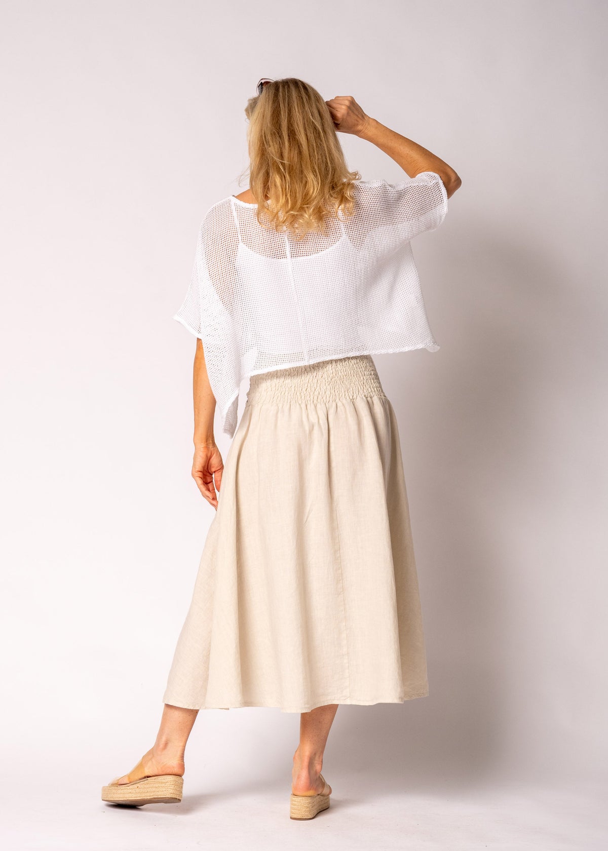 Penna Skirt in Latte