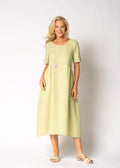 Zoraya Dress in Lily Green