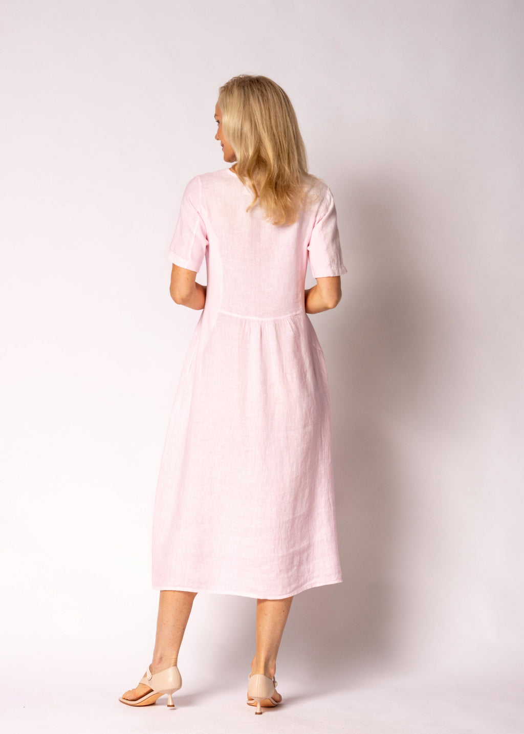 Zoraya Dress in Modena Pink