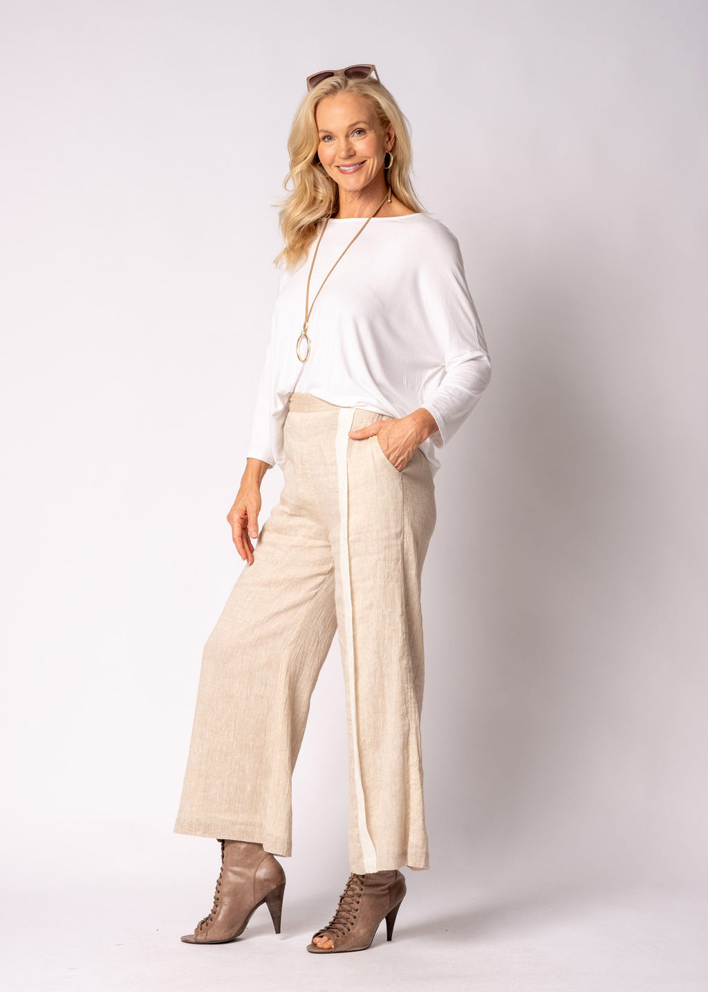 Asteria Top in Cream