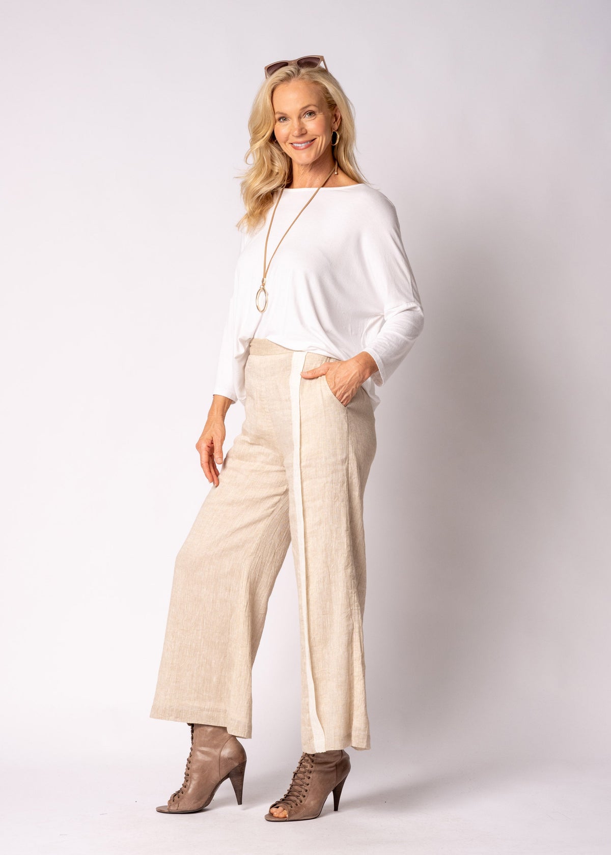 Asteria Top in Cream