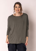 Adley Top in Khaki