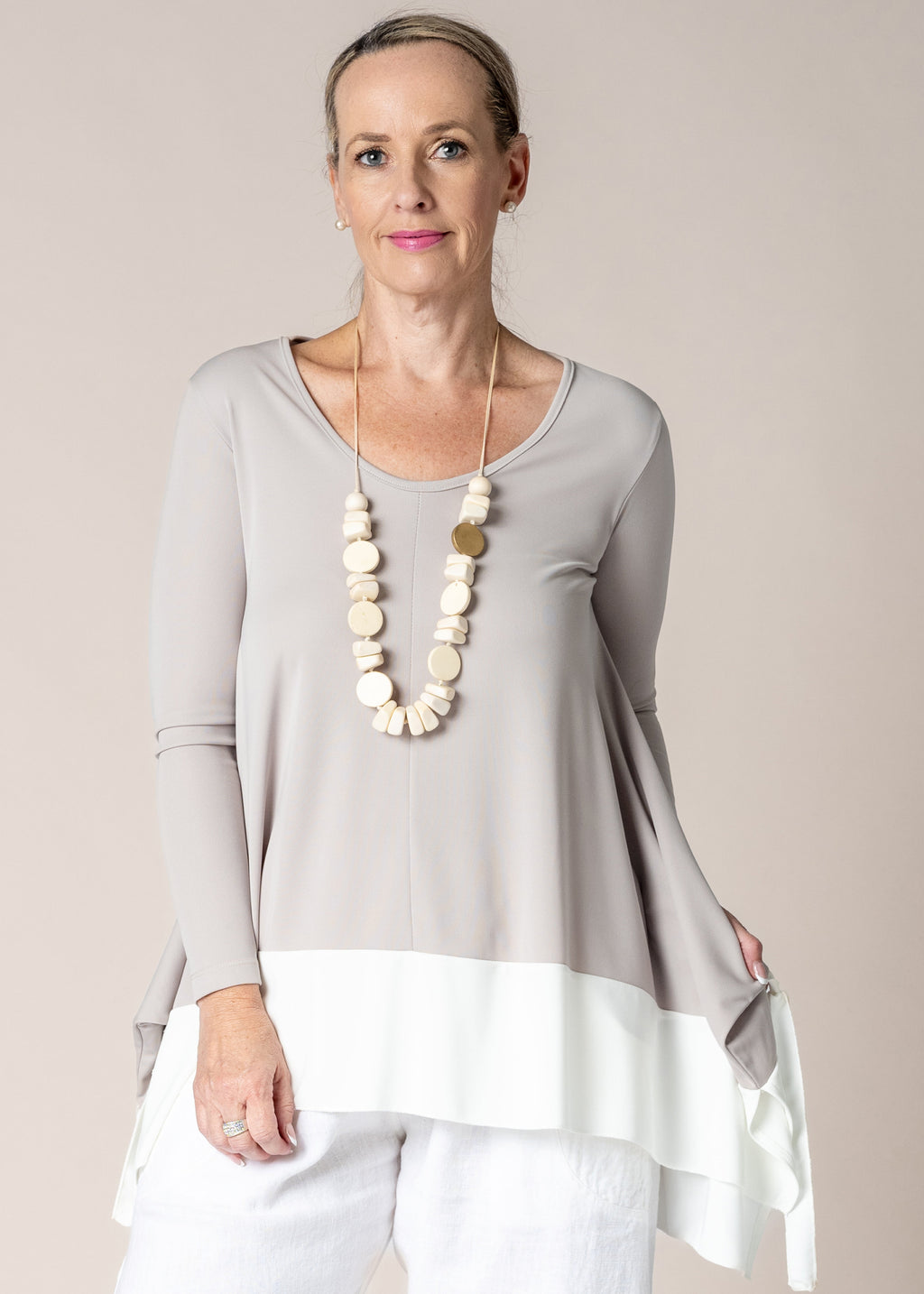 Kristy Top in Cream