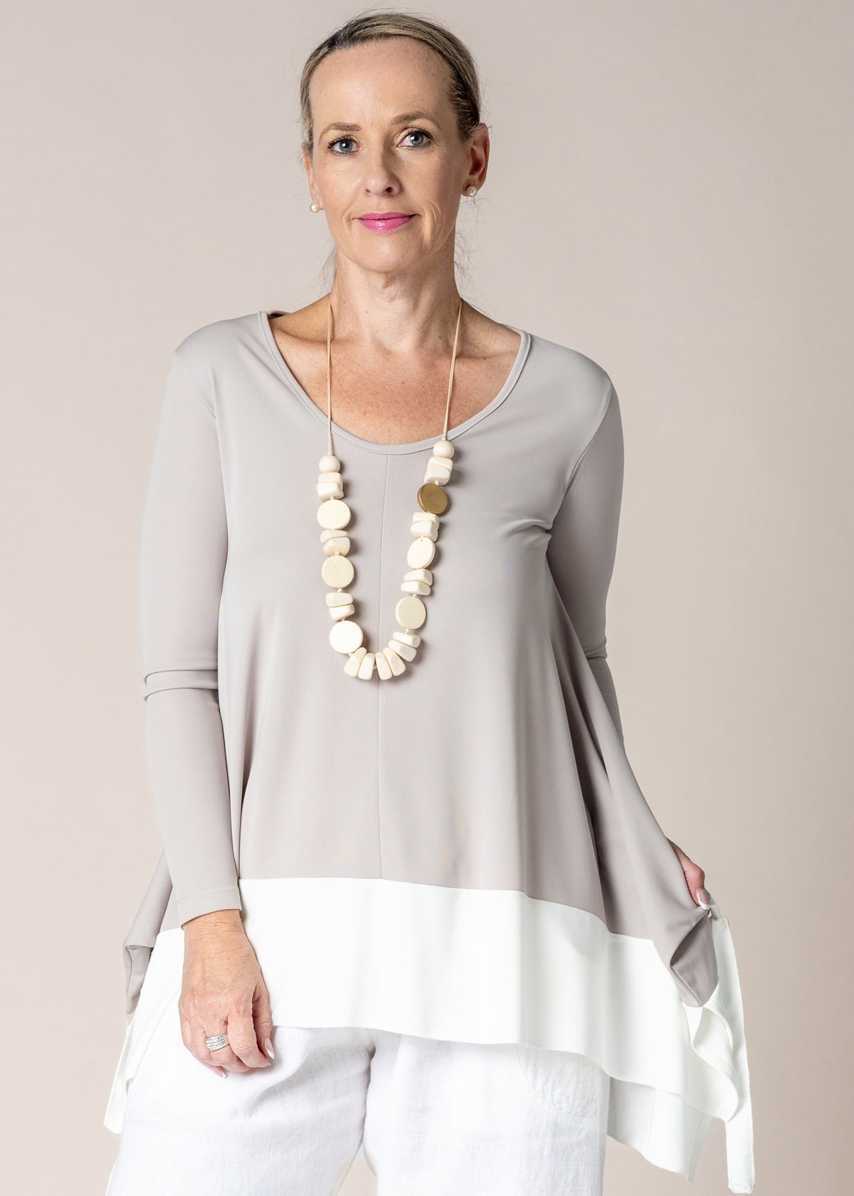 Kristy Top in Cream