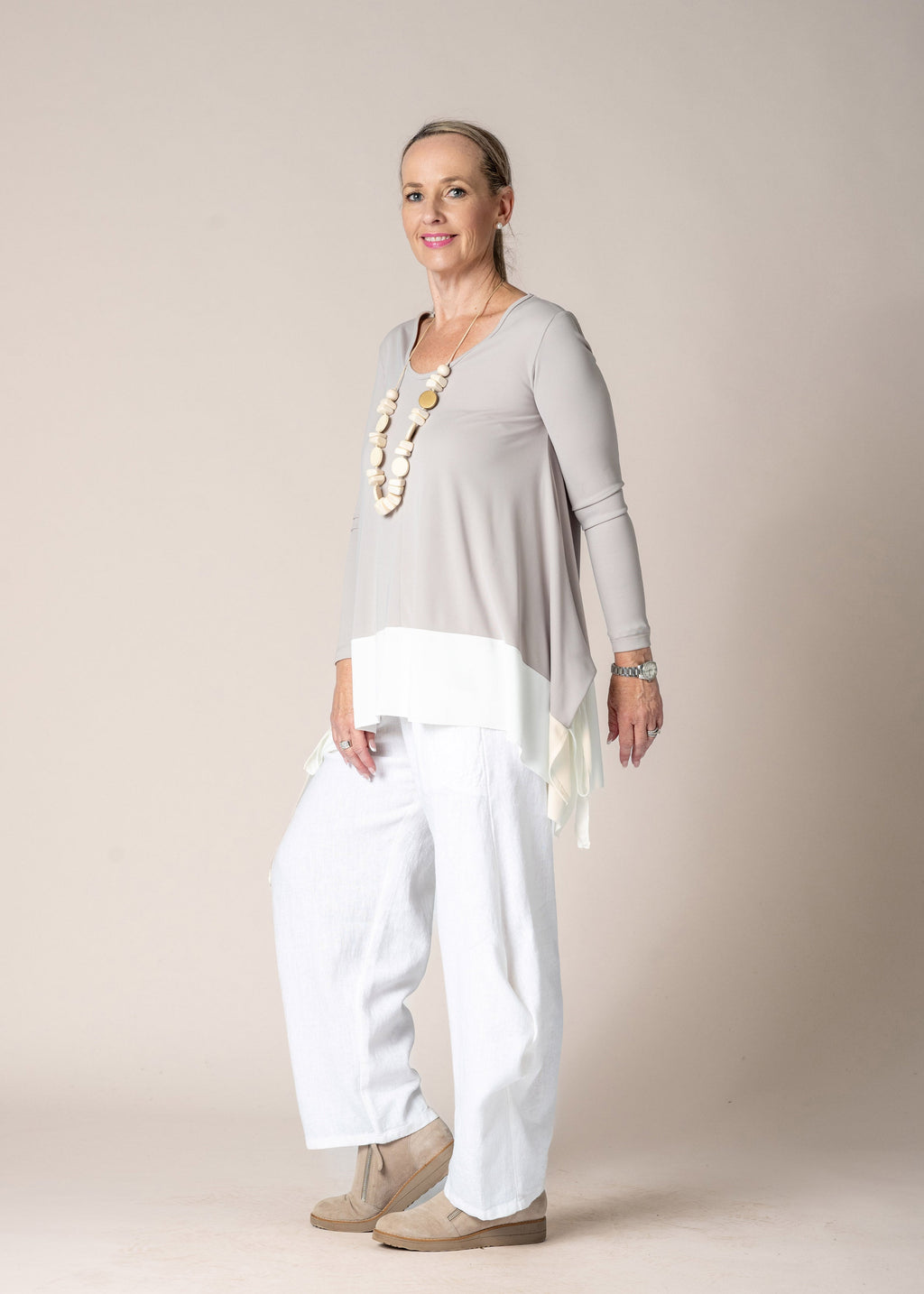 Kristy Top in Cream