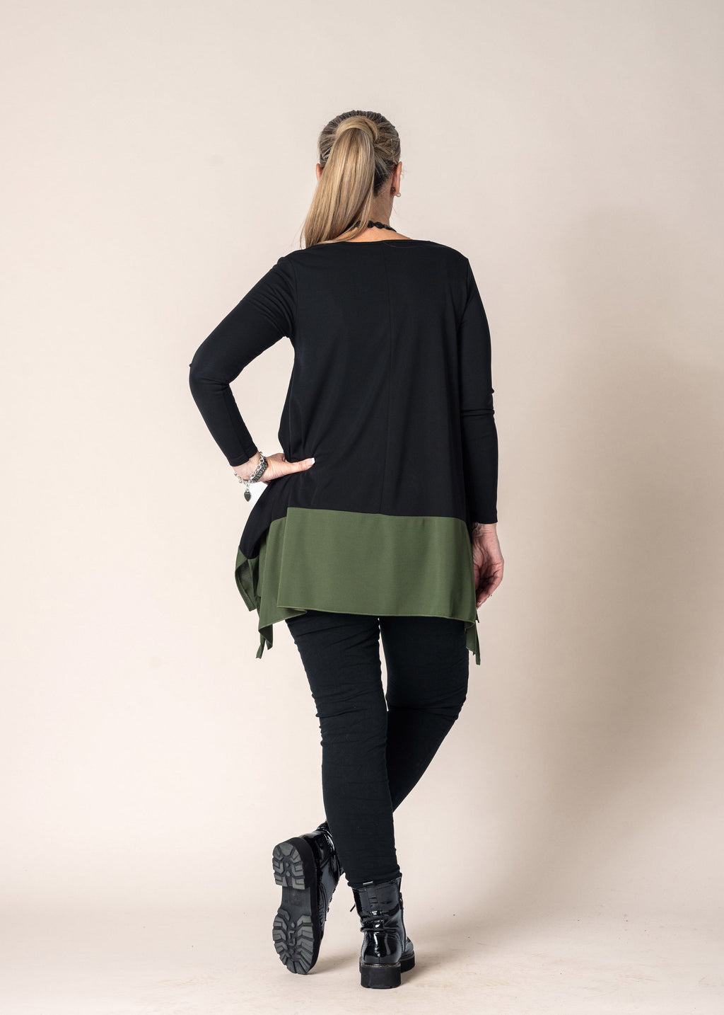Kristy Top in Khaki