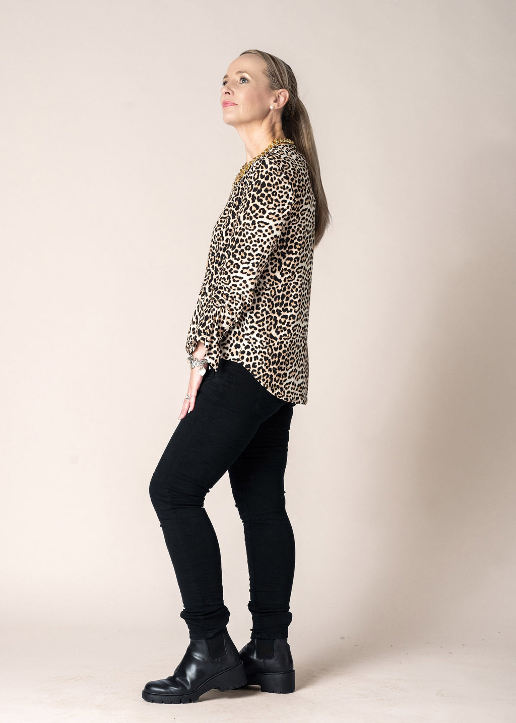 Heather Top in Mocha