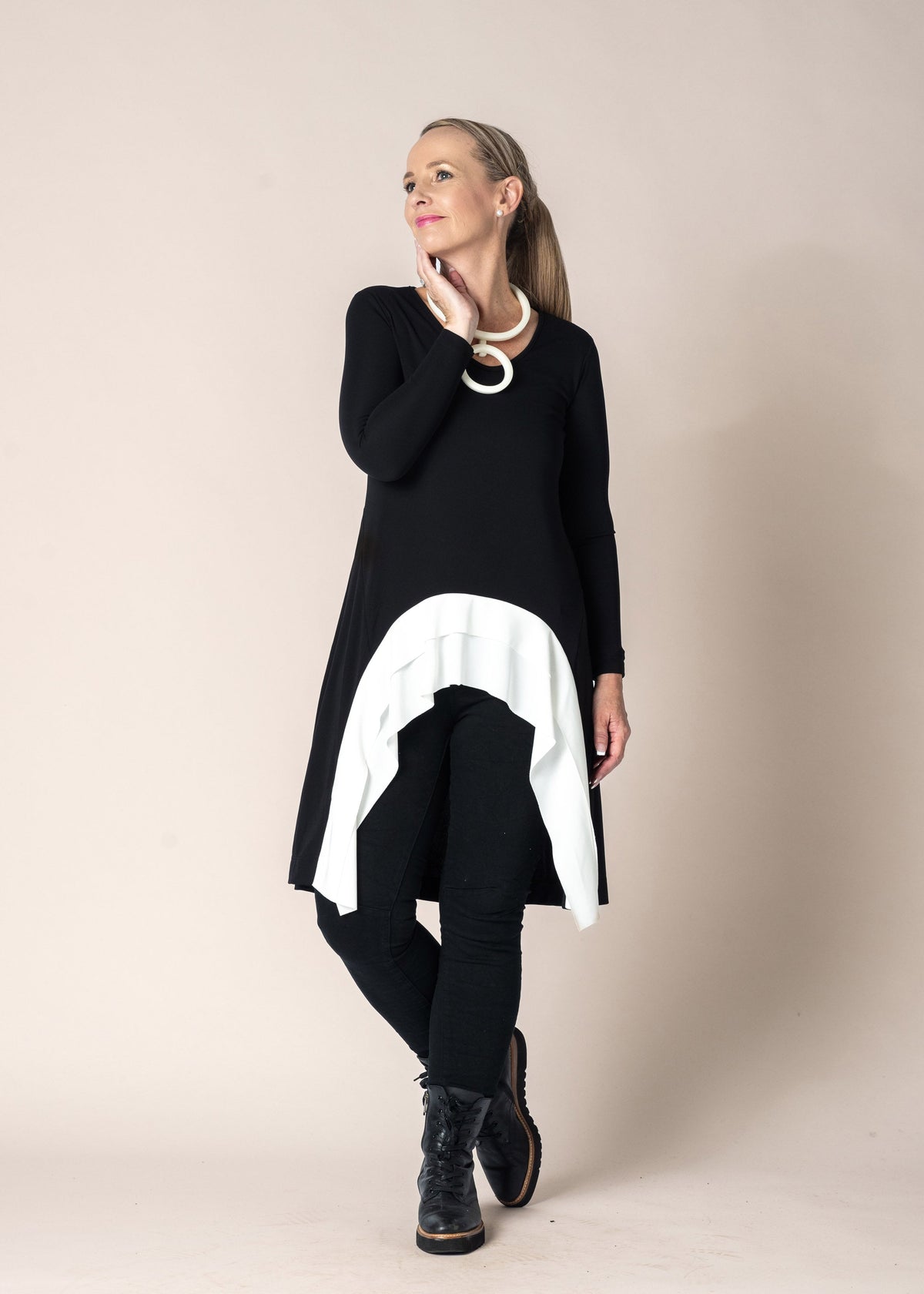 Maria Top in Onyx