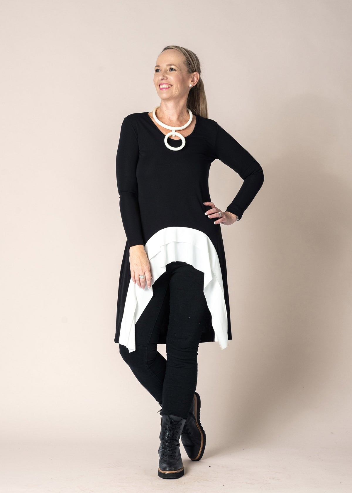 Maria Top in Onyx