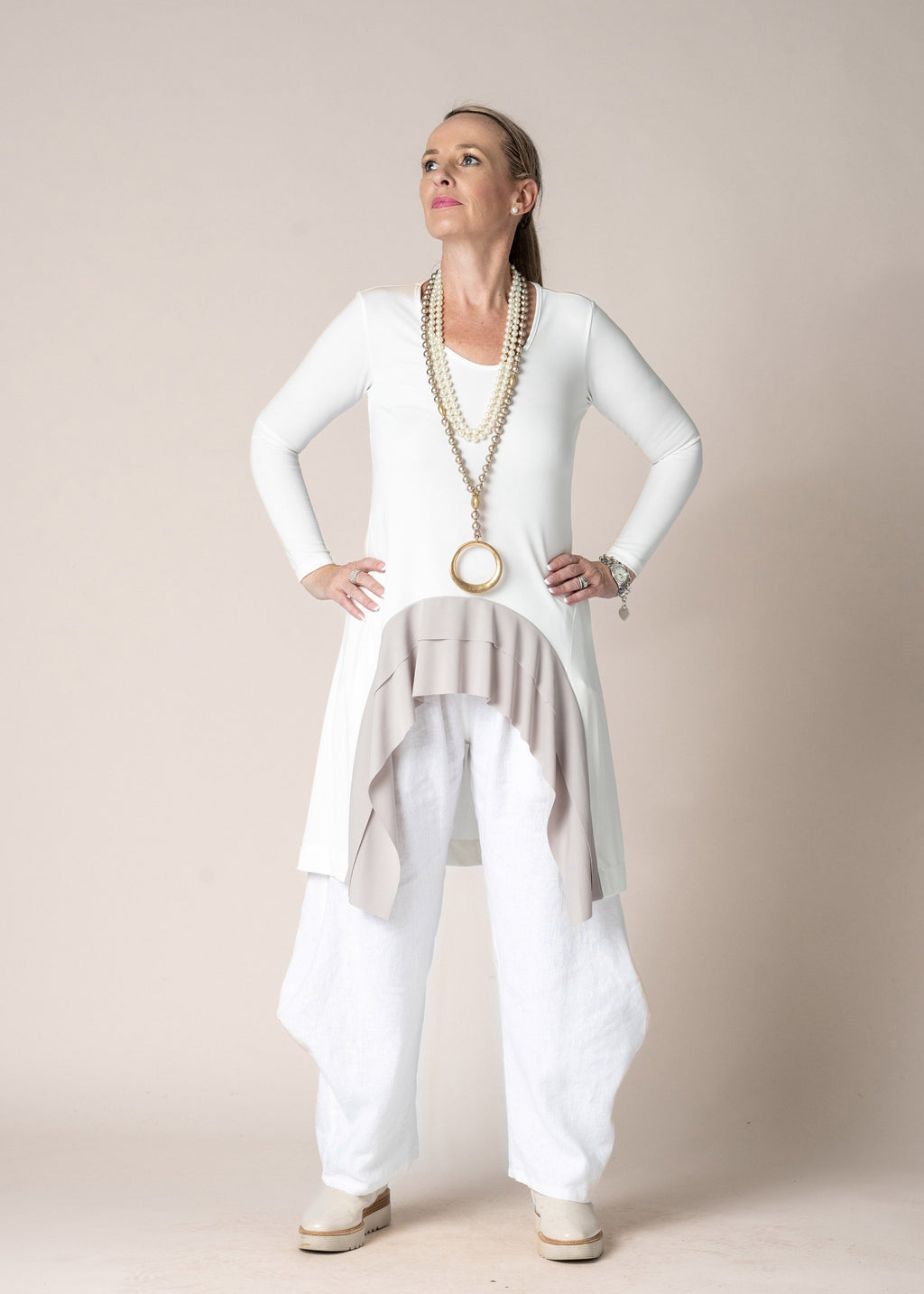 Maria Top in Cream
