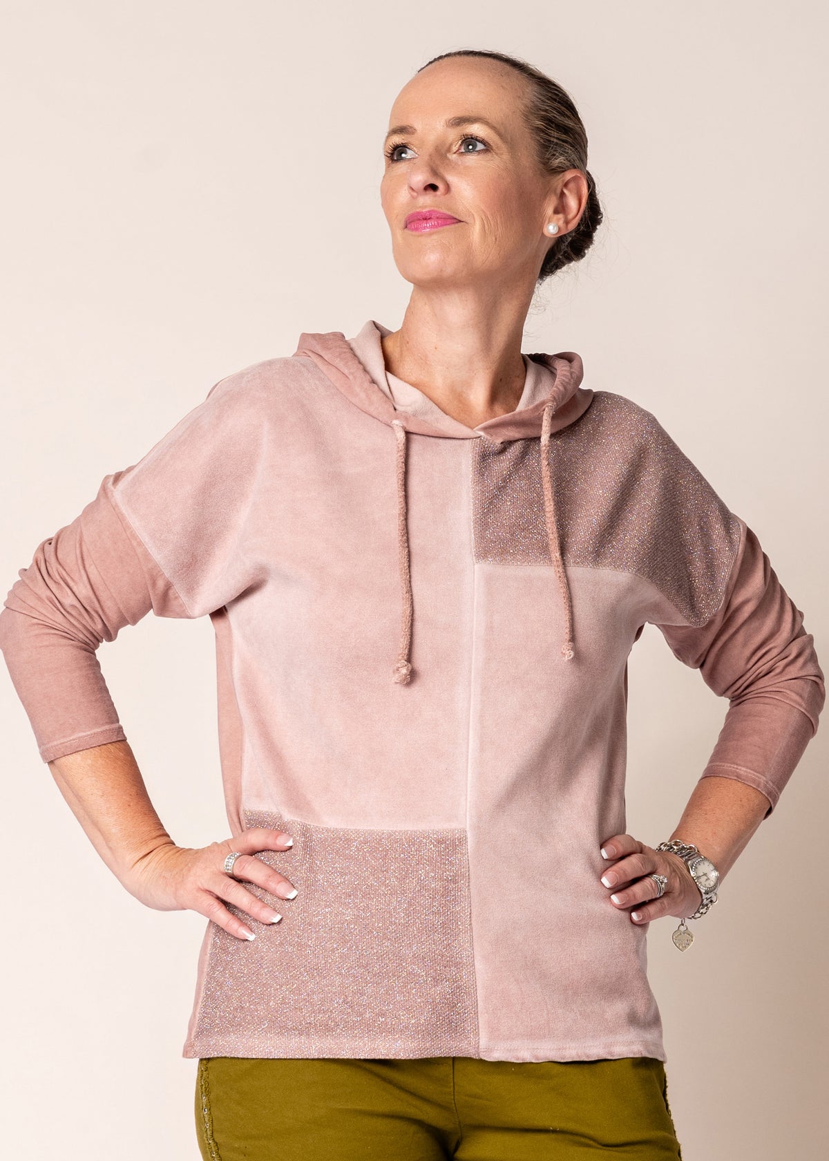 Rika Top in Blush