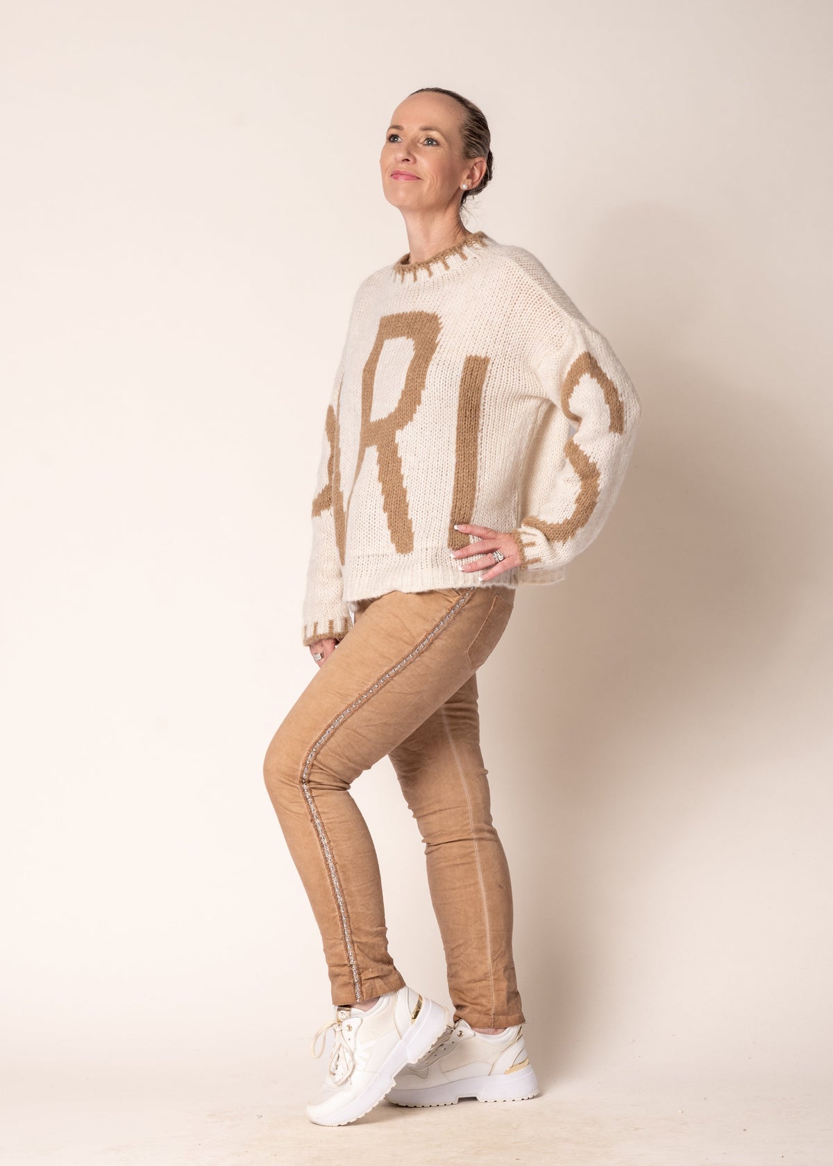 Usha Pants in Milk Chocolate