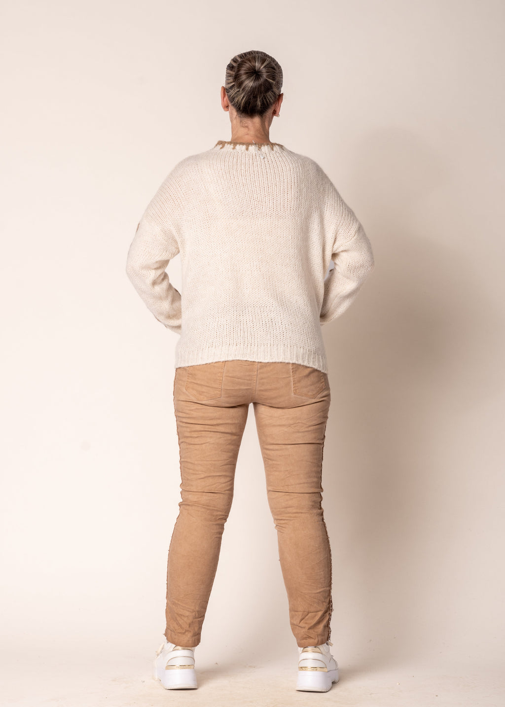 Usha Pants in Milk Chocolate
