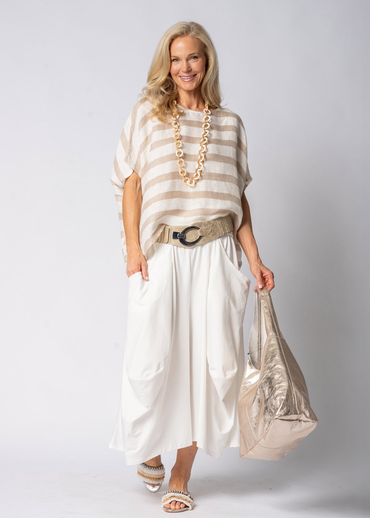 Natalia Pants in Cream