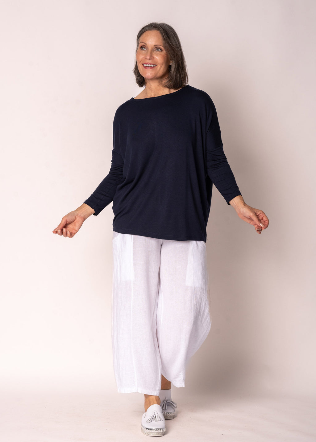 Adley Top in Navy