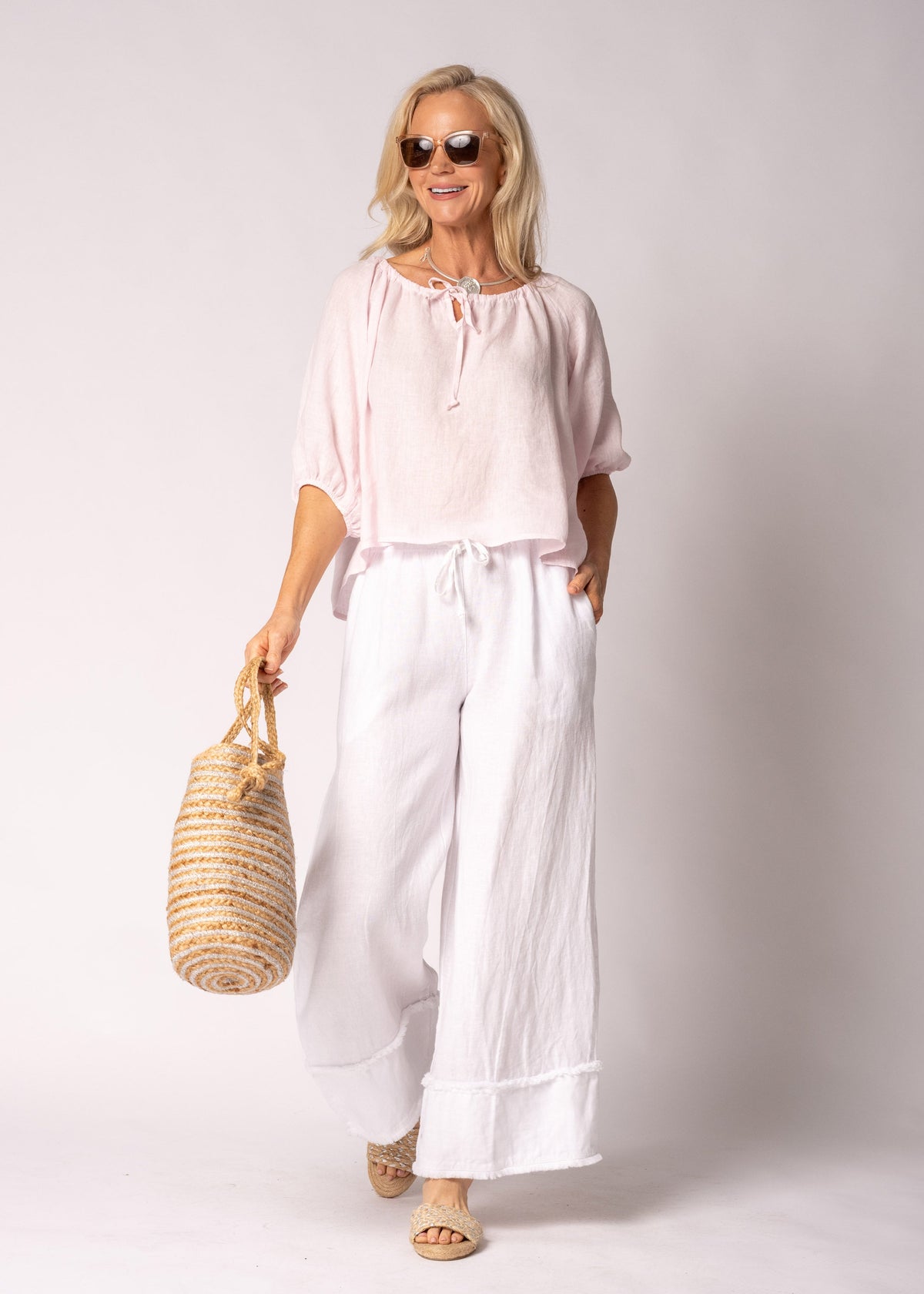 Vionna Top in Modena Pink