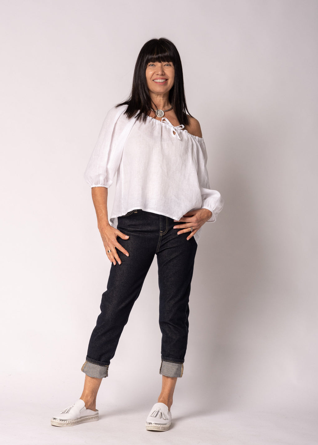 Vionna Top in White