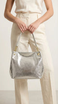 Gwynna Handbag in Silver
